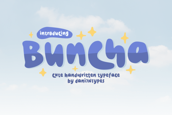 Buncha: A Playful Handwritten Font for Editorial Design