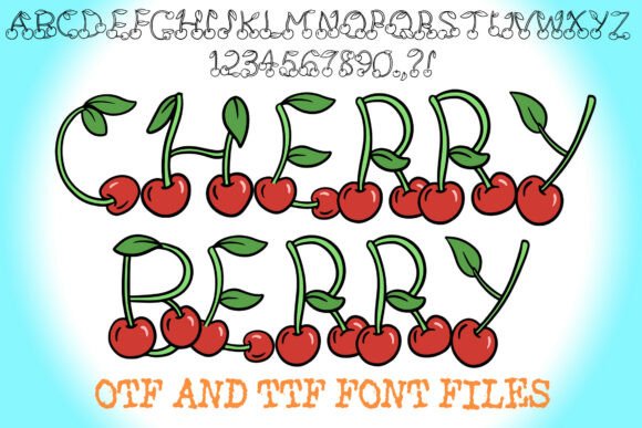 Cherry Berry Font: A Sweet Addition to Your Brand's Typography