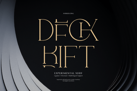 Deck Rift: A Typeface That Elevates Editorial Design