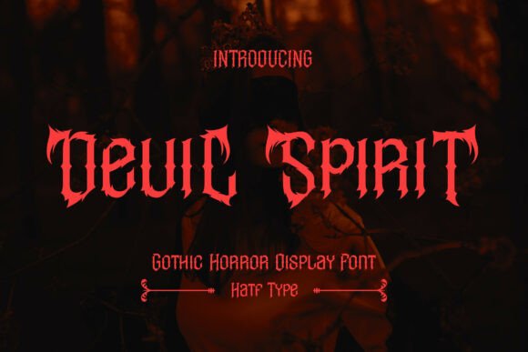 Devil Spirit Font: A Gothic Typeface for Strong Brand Identity