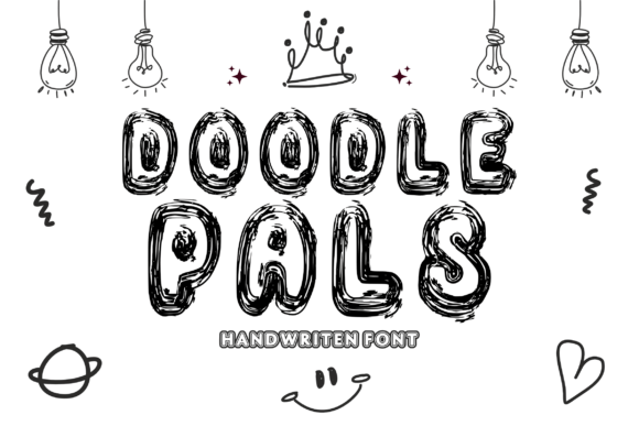 Doodlepals Regular: A Bold, Decorative Typeface for Campaign Impact