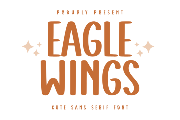 Eagle Wings Font: A Playful Touch for Polished Branding