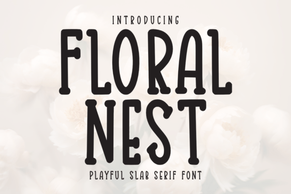 Floral Nest Font for a Playful and Professional Brand