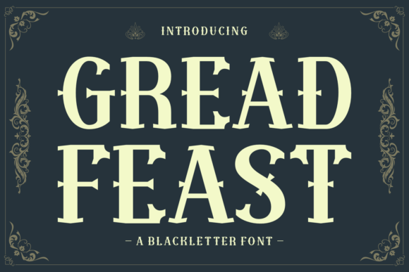 Great Feast Font for Editorial Design