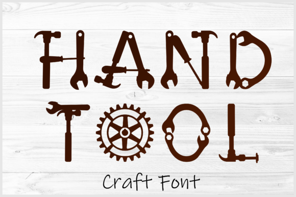 Hand Tool Font: A Creative Typeface for Editorial Design