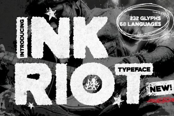 Inkriot Regular: A Bold Typeface for Real Makers and Creative Sellers