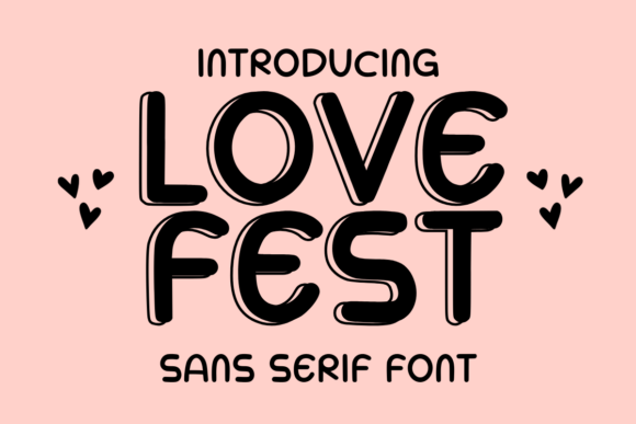Love Fest Font: A Playful Typeface for Digital Designers