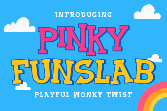 Pinky Funslab: A Playful Slab Serif for Editorial Expression