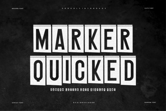 Ransom Cutsome: A Bold Typeface for Digital Branding