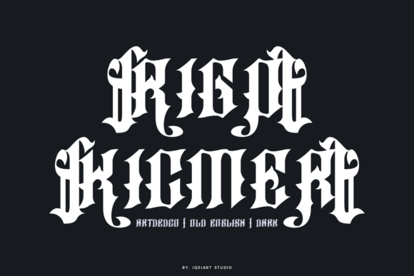 Rigo Kicmer: A Bold Typeface for Distinctive Branding