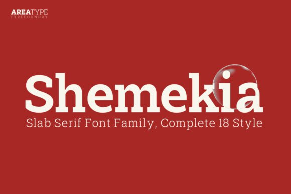 Shemekia Regular: The Bold Serif Font That Elevates Campaigns