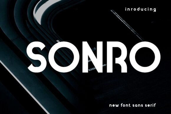 Sonro: A Bold, Assertive Font for Modern Brand Design