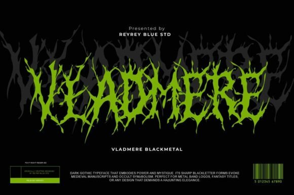 Vladmere Font: A Gothic Typeface for Bold Branding