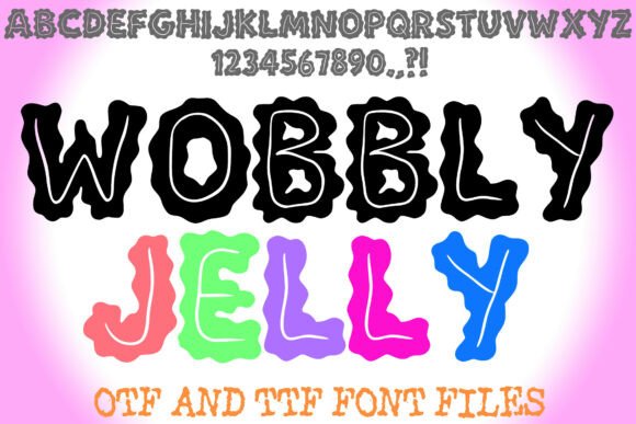 Wobbly Jelly Font – Add Playful Energy to Your Brand