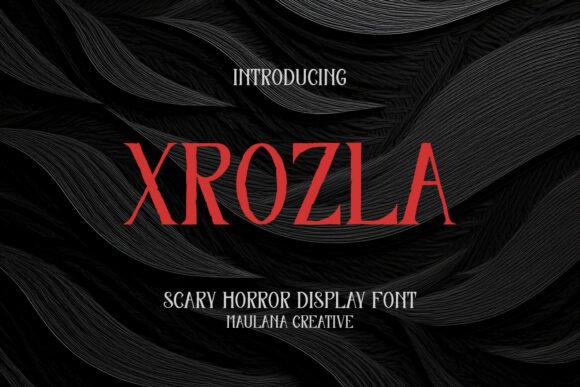 Xrozla: A Serif Font with Quiet Sophistication